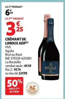 Auchan Crémant De Limoux Aop offre