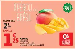Auchan Mangue offre