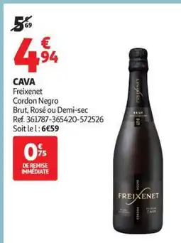 Auchan Cava Freixenet offre