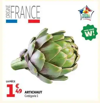 Auchan ARTICHAUT offre