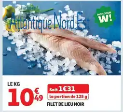Auchan Filet De Lieu Noir offre
