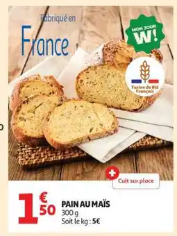 Auchan Pain Au Maïs offre