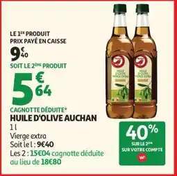 Auchan HUILE D'OLIVE AUCHAN offre