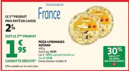 Auchan Pizza 4 Fromages Auchan offre