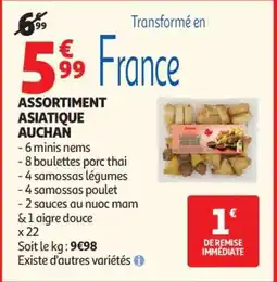 Auchan ASSORTIMENT ASIATIQUE AUCHAN offre