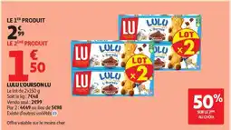 Auchan Lulu L'ourson Lu offre