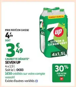 Auchan SEVEN UP offre
