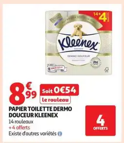 Auchan Papier Toilette Dermo Douceur Kleenex offre