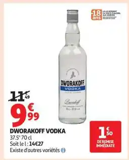 Auchan Dworakoff Vodka offre