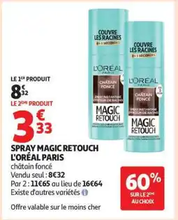 Auchan Spray Magic Retouch L'oréal Paris offre