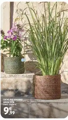 Intermarché CACHE-POT SEAGRASS offre