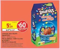 Intermarché CHASSE AUX OEUFS SMARTIES offre