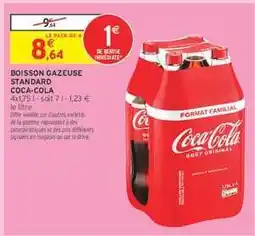 Intermarché BOISSON GAZEUSE STANDARD COCA-COLA offre