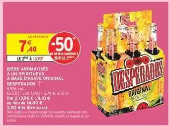 Intermarché Desperados Original offre
