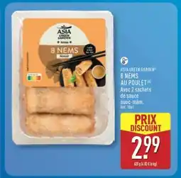 ALDI 8 nems au poulet offre