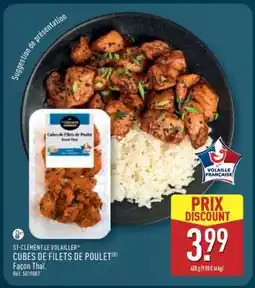 ALDI Cubes de Filets de Poulet Façon Thai offre