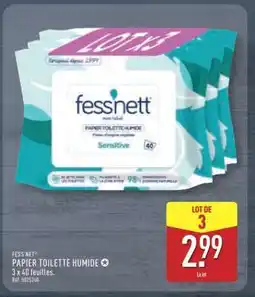 ALDI FESS'NETT Papier toilette humide offre