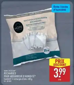 ALDI RECHARGES POUR ABSORBEUR D'HUMIDITÉ offre