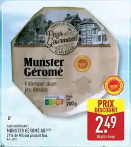 ALDI Munster Géromé AOP offre