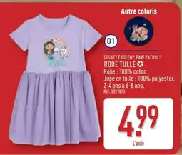 ALDI ROBE TULLE offre