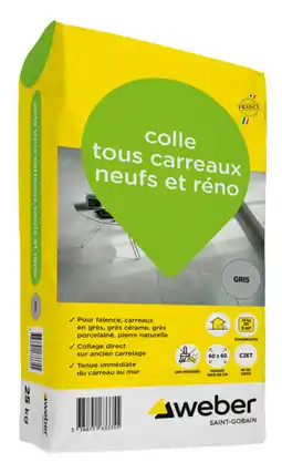 Brico Dépôt Colle tous carreaux 25kg offre