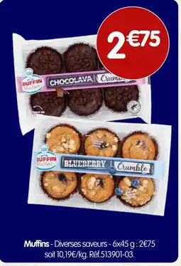 b&m Muffin masters muffins offre