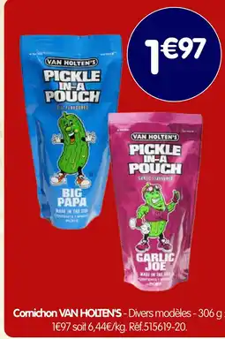 b&m Van holten's cornichon offre