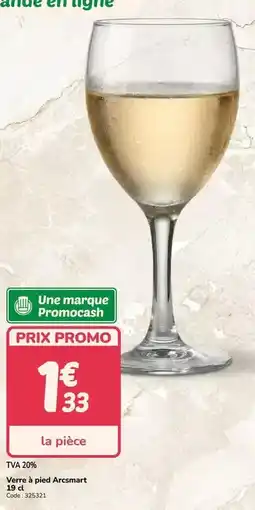 Promocash Promo - tv 4x20% verde pied ascomment offre