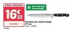Promocash Promo - couteau de cuisine forgé 17cm offre