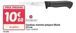 Promocash Promo - couteau manche polypro black offre