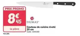 Promocash Promo - couteau de cuisine riveté 20 cm offre