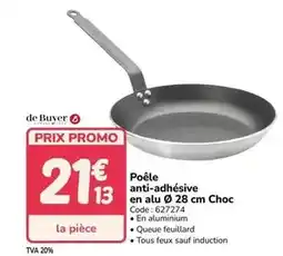 Promocash De buyer - poêle anti-adhésive en alu offre