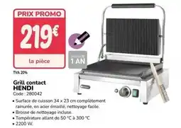 Promocash Promo - grill contact offre