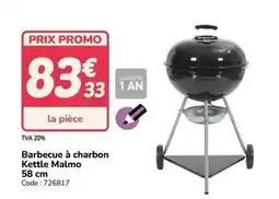 Promocash Promo - barbecue a charbon kettle malmo offre