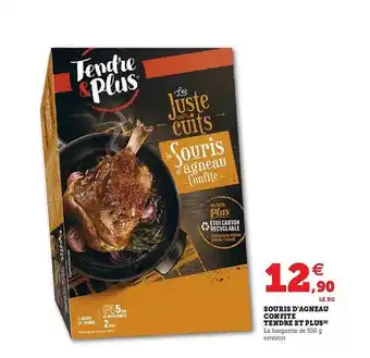 Hyper U Souris D'agneau Confite Tendre Et Plus offre