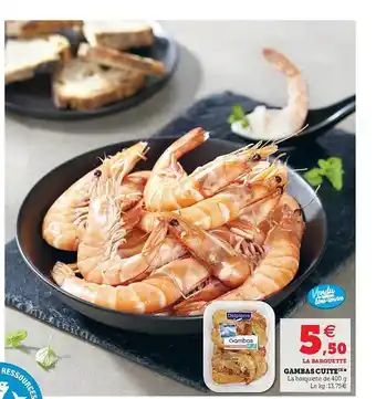 Hyper U Gambas Cuite offre