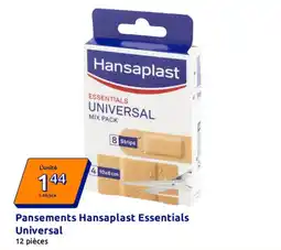 Action HANSAPLAST Pansements Essentials Universal offre