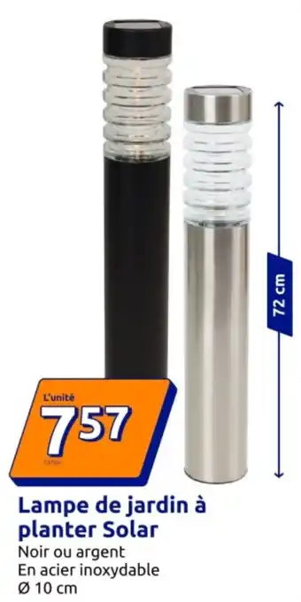 Lampe de jardin à planter Solar