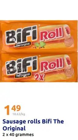 Action BIFI The Original Sausage rolls offre