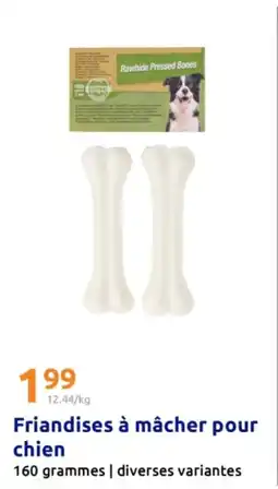 Action Friandises à mâcher pour chien offre