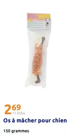 Action Os à mâcher pour chien offre