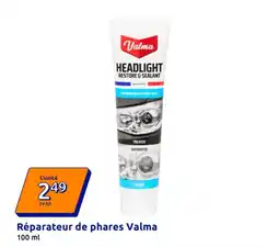 Action VALMA Réparateur de phares offre