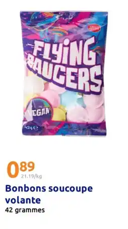 Action Bonbons soucoupe volante offre