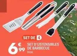 La Foir'Fouille Set d'ustensibles de barbecue offre