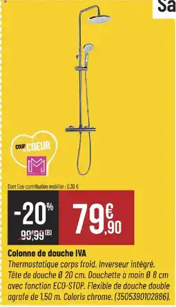Bricorama Colonne de douche iva offre