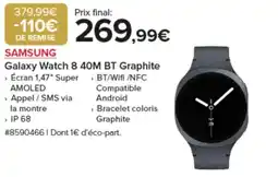 Costco SAMSUNG Galaxy Watch 8 40M BT Graphite offre