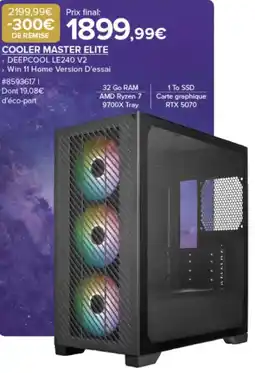 Costco Cooler master elite offre