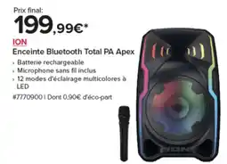 Costco ION Enceinte Bluetooth Total PA Apex offre