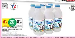 Intermarché Express PÂTURAGES Lait uht demi écrémé bouteille offre