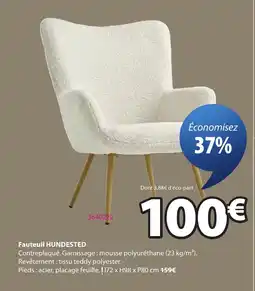 JYSK HUNDESTED Fauteuil offre